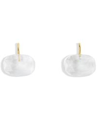 Saachi - Floating Crystal Clear Earring - Lyst
