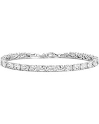 SHYMI - Oval Prong Set Classic Tennis Bracelet - Lyst
