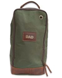 VIDA VIDA - Nylon & Leather Trim Golf Football Boot Bag - Lyst