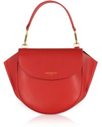 Le Parmentier - Astorya Leather Mini Bag W/shoulder Strap - Lyst