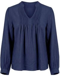 Franchetti Bond - Lola Timeless Linen Mix Shirt - Lyst