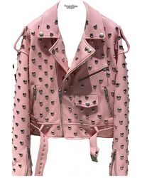 Madeleine Simon Studio - Bucklehunny Luxe Heart Rivet Sheepskin Jacket - Lyst