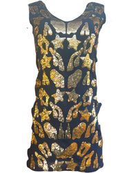 Any Old Iron - Star Leopard Sequin Dress - Lyst
