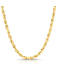 Glamrocks Jewelry - Rope Chain Necklace - Lyst