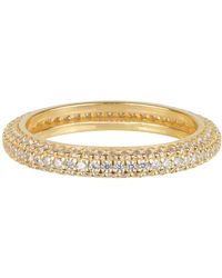 Ballinger Jewellery - Brunch Pave Stacking Party Ring - Lyst