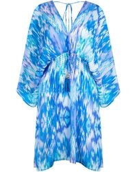 Sophia Alexia - Sea Dream Mini Capri Kimono Dress - Lyst
