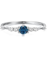 Azura Jewelry New York - The Center Of The Universe Topaz Ring Vermeil - Lyst