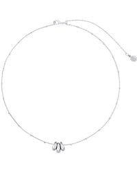 Dower & Hall - Adjustable Chain & Nugget Trio Pendant - Lyst
