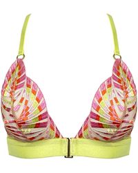 Somewhere Never - Super Fan Triangle Bralette - Lyst
