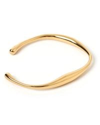 ARMS OF EVE - Madison Gold Cuff Bracelet - Lyst
