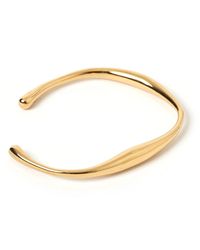 ARMS OF EVE - Madison Gold Cuff Bracelet - Lyst