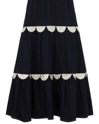 Mirla Beane - Francesca Scallop Skirt - Lyst