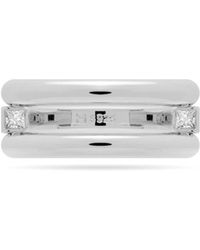 Meulien - Round And Square Triple Band Convertible Ring With Cz - Lyst