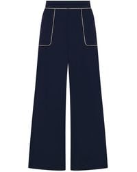 Nooki Design - Clipper Trousers In Navy - Lyst