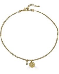 Loni Paul Jewelry - Delicate Hammered Coin Necklace - Lyst