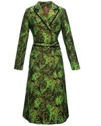 Andreeva - Jacquard Coat - Lyst