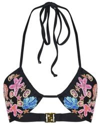 Oceanus - Marissa Hand Embroidered Luxe Bikini Top - Lyst