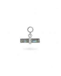 Zohreh - Labradorite T-Bar Earring Charm Sterling - Lyst