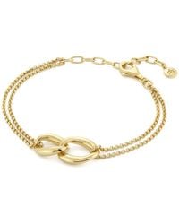 Dinny Hall - Wave Double Link Bracelet - Lyst