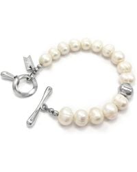 Biko Jewellery - Paloma Pearl Bracelet - Lyst