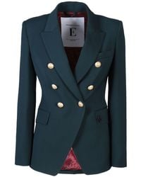 The Extreme Collection - Double Breasted Premium Crepe Blazer London - Lyst
