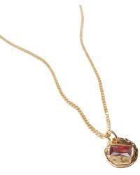 Muru - Mini January Birthstone Necklace - Lyst