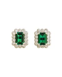 Juvetti - Verda Earrings Emerald & Diamond - Lyst