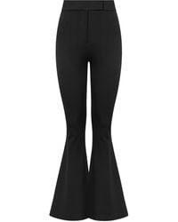 Mandragora - High-Waisted Fitted Flared Trousers Vanya - Lyst