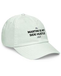 Anchor and Crew - Pastel Mint Martini Is My Side Hustle Club Chino Embroidered Cap - Lyst