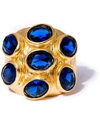Kybele Studio - Sapphire Multi-Gemstone Cocktail Ring - Lyst