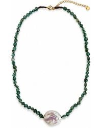 Carolina Benoit - L'Écume Necklace – Baroque Pearl & Stone - Lyst