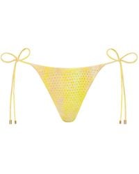 Aura Maris Resort - Solis Crystal Tie Side Bikini Bottom - Lyst