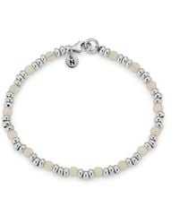 Nellou Jewellery - Gem Bracelet June Birthstone Moonstone Sterling - Lyst