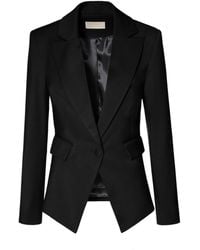 AGGI by HALEWSKI - Angela Rich Single Breasted Feminine Blazer - Lyst