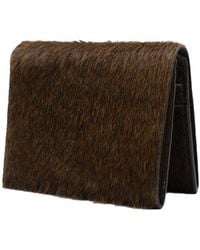godi. - Handmade Cow Hair-On-Hide Bifold Wallet – Minimal Leather Wallet - Lyst
