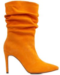 Ginissima - Suede Leather Eva Boots - Lyst