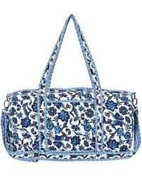 Conscious Yoga Collective - The Floral Paisley Cotton Weekender - Lyst