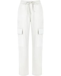 Nocturne - Cargo Pants With Elastic Waistband - Lyst