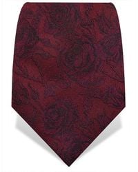 Gresham Blake - Burgundy Rose Silk Tie - Lyst