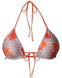 Nara Swim - Lulu Reversible Top Mila - Lyst