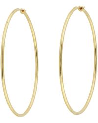 Artisan - Classic Large Hoop Earrings - Lyst