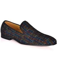 DAVID WEJ - Alberto Embroidery Multicolored Loafers - Lyst