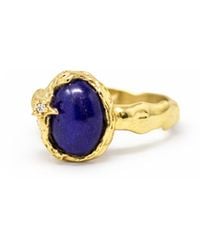 Vintouch Italy - Ad Astra Lapislazzuli Ring - Lyst