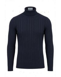 Ron Tomson - Roll Neck Ribbed Sweater - Lyst