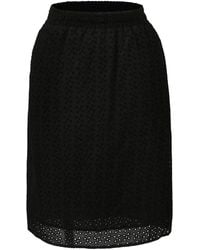 Smart and Joy - Eyelet Cotton Lace Skirt - Lyst