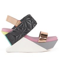 United Nude - Neutrals Delta Wedge Puffy - Lyst