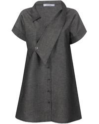 Mirimalist - Island Linen Shirt Dress - Lyst