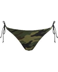 Brasini Swimwear - Copa Tie Side Thong Bikini Bottom - Lyst