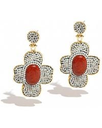 Ornare the Label - Pippa Earrings – Coral - Lyst