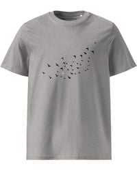 Anchor and Crew - Heather Birds Where's William Going? Organic Cotton T-Shirt - Lyst